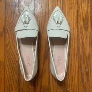 Women’s Zara Loafer flats LIKE NEW size 38 (8)